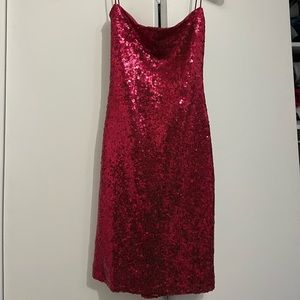 sequin homecoming dress